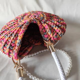 Cecille Conch Crochet Bag - Mosaic