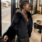 Selene Faux Fox Fur Jacket