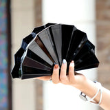 Fiorella Fan Acrylic Clutch Bag