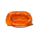 Ursa Circle Hand Bar Marble Evening Clutch