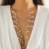 Cascading Tassel Bib Necklaces