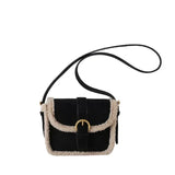 Beatriz Faux Serpa Shoulder Flap Bag