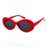 Retro Oval Acetate Sunglasses