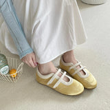 Fiona Double Band Satin Ballet Flats