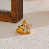 Star Cubic Zirconia Cocktail Ring