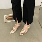 Aluna Multi Lines Strapy Sandals