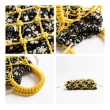 Alfe Spring Floral Print Mini Net Bag