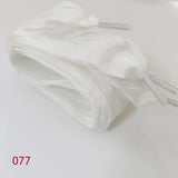 Ombre Wide Silk Bow Shoelaces