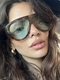 Polina Oversized Shield Sunglasses