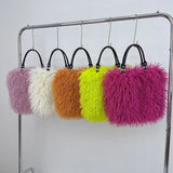 Margo Mongolian Faux Fur Tote Bag