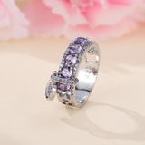 Juniper Luxe CZ Rhinestone Charm Rings