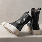 Remsy Fur Lined Lug Sole Boots