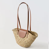 Genna Mini Straw Basket Bag