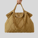 Onora Nylon Quilted Padded Large Tote Bag