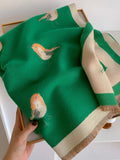 Sweet Bird Prints Woolen Shawl Scarves