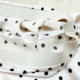 Sera Polka Dot Satin Mermaid Skirts