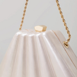 Romola Fan Shell Acrylic Evening Bag