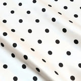 Sera Polka Dot Satin Mermaid Skirts