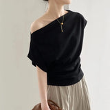 Maxim Off the Shoulder Boat Neck Top