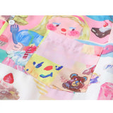 Kiko Oversize Harajuku Retro Prints Shirts