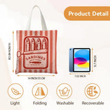 Riviera Sardine Tin Graphic Tote Bag
