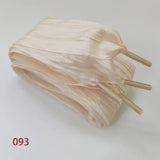 Ombre Wide Silk Bow Shoelaces