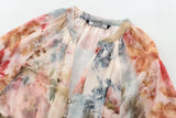 Wilma Floral Belted Boho Dress