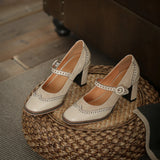 Mariana Retro Mary Janes Pumps