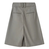 Maya Irregular Pleated Skorts