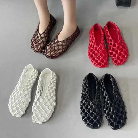 Fiona Weaving Mule Flats