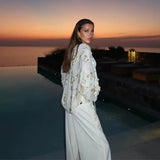 Vesa Mermaid Sequin Wrap Kimono Jacket
