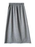 Percy Casual Sweatpants Maxi Skirts