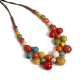Marisol Ceramic Bead Necklace
