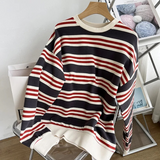 Casa Multi Striped Cotton Sweatshirts