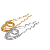 Rho Metal Geometric Fashion Hairpin