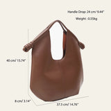 Nava Minimalist Bar Handle Hobo Bags