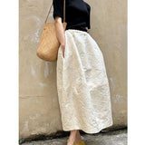 Fatima Jacquard Maxi Balloon Skirt