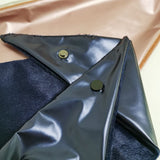 Faux Leather handkerchief Scarf