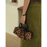 Devie Chic Leopard Mini Satchel Bag