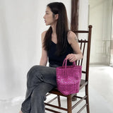Rubie Metallic Wove Tote Bag