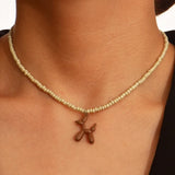Colorful Poodle Pendant Necklaces