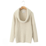 Ciela Off Shoulder Ribbed Sweater