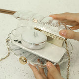Emelda Clear Acrylic Shell Bag