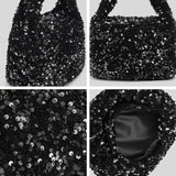 Ursula Little Metallic Sequin Bag