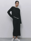 Eugenia Minimalist Knit Tracksuit Set