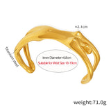 Female Figure Cuff Bracelet