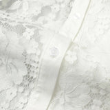 Leona Lace Patchwork Blouse Shirt
