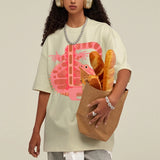 Abstract Lizard Print T-Shirts