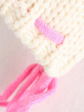 Lucy Pink Bow Trim Sweater