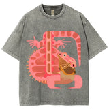 Abstract Lizard Print T-Shirts